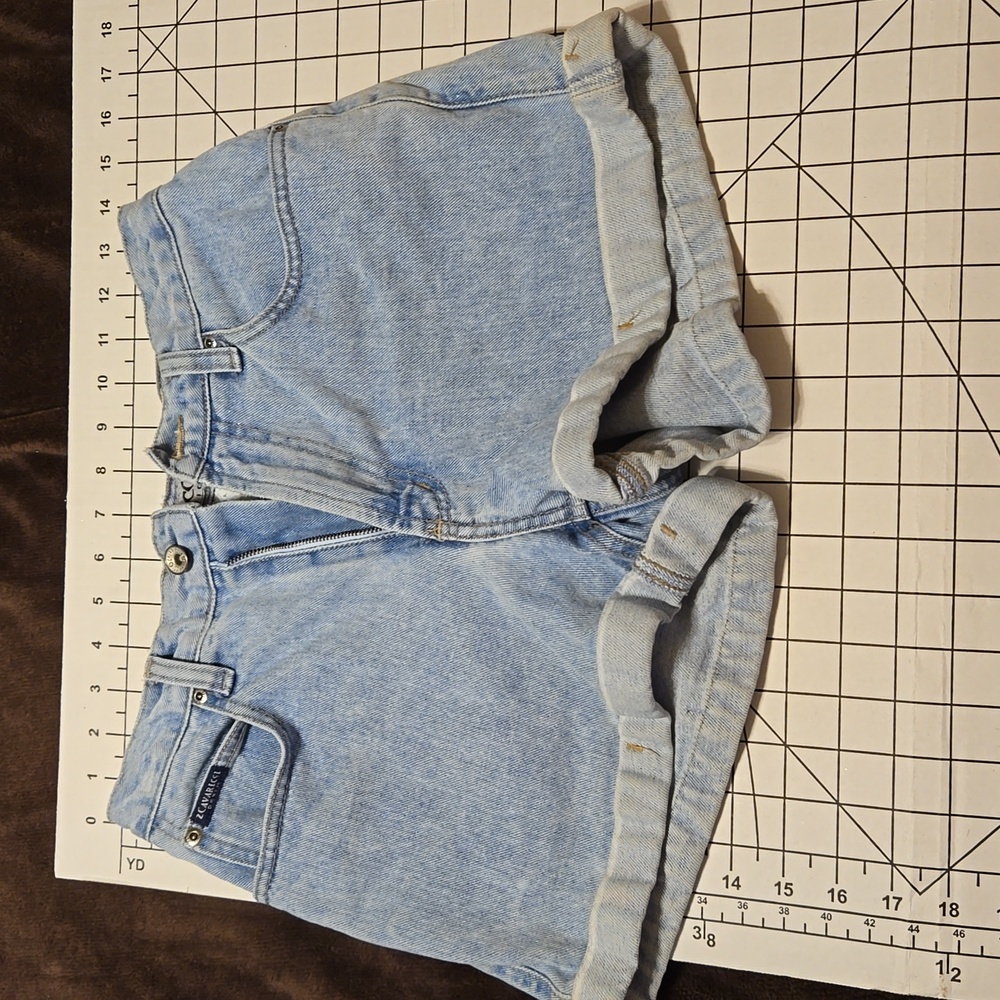 Vintage Z Cavaricci Denim Shorts Size 27: A